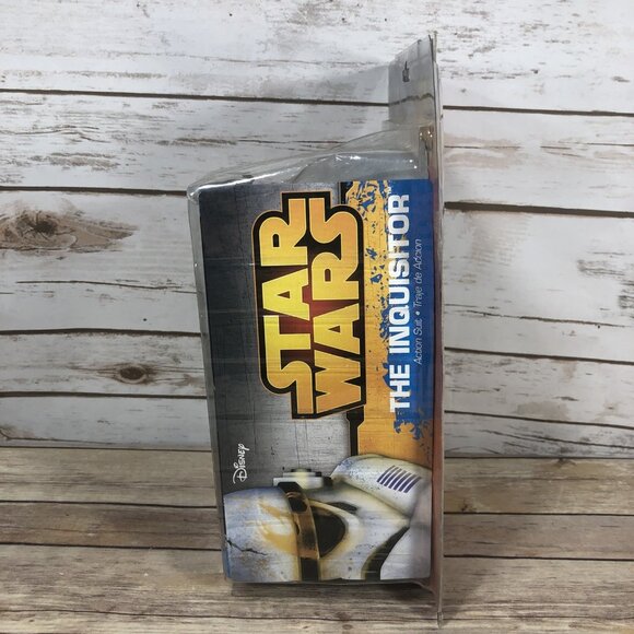 NEW Disney Star Wars Rebels The Inquisitor Action Suit Sith Full Costume & Mask - Picture 8 of 9